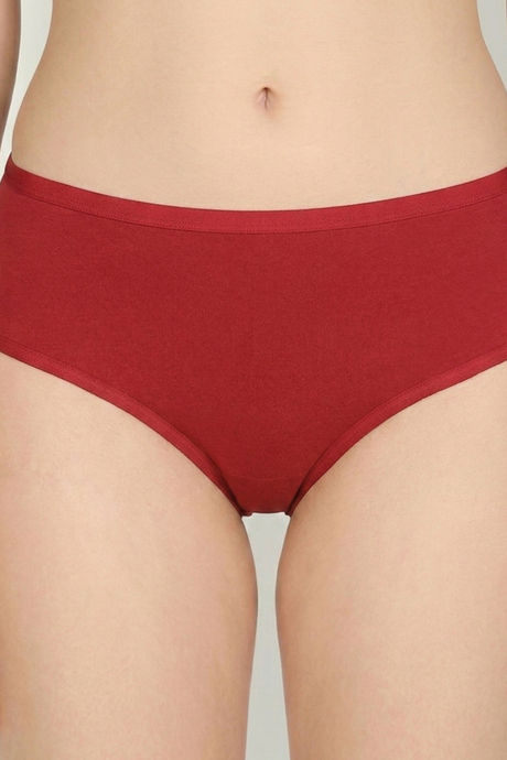Zivame Medium Rise Full Coverage Hipster Panty (Pack of 3) - Multicolor  — image 9